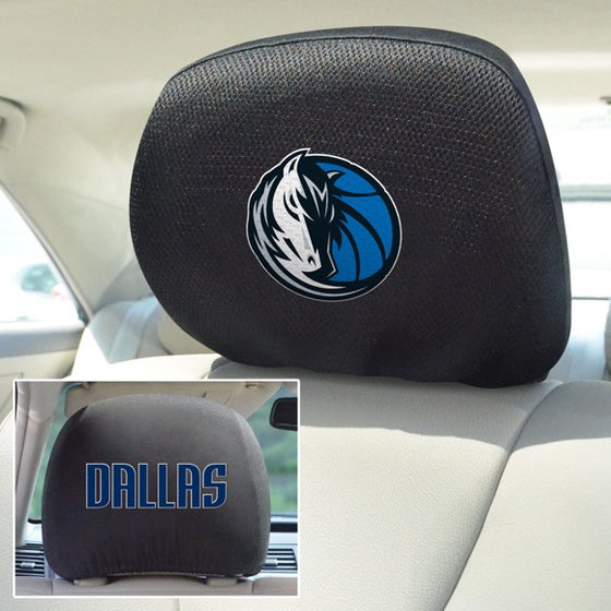 Dallas Mavericks Headrest Cover Set
