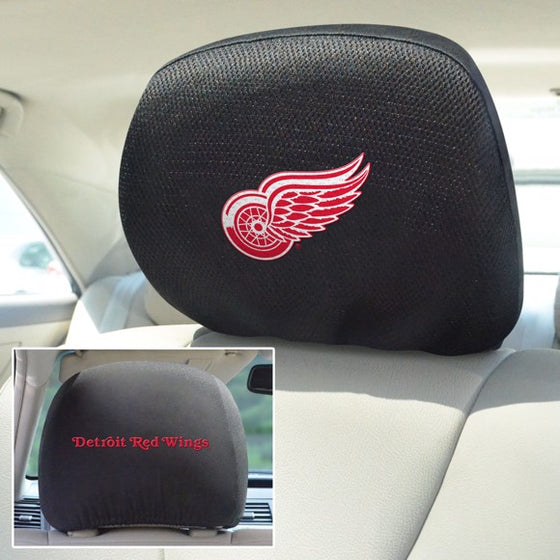 Detroit Red Wings Headrest Cover Set