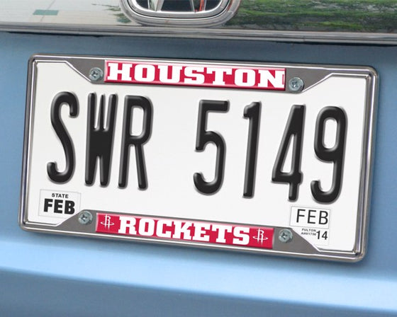 Houston Rockets License Plate Frame