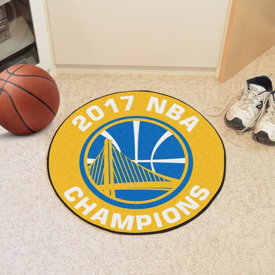 Golden State Warriors 2017 NBA Finals Champions Basketball Mat