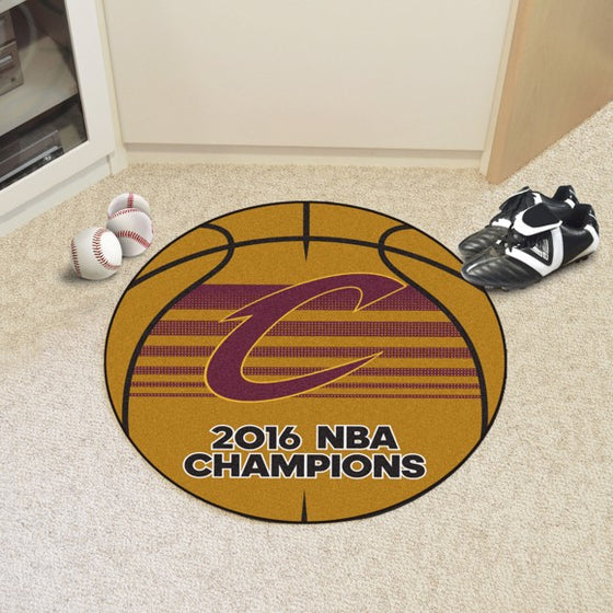Cleveland Cavaliers 2016 NBA Finals Champions Basketball Mat