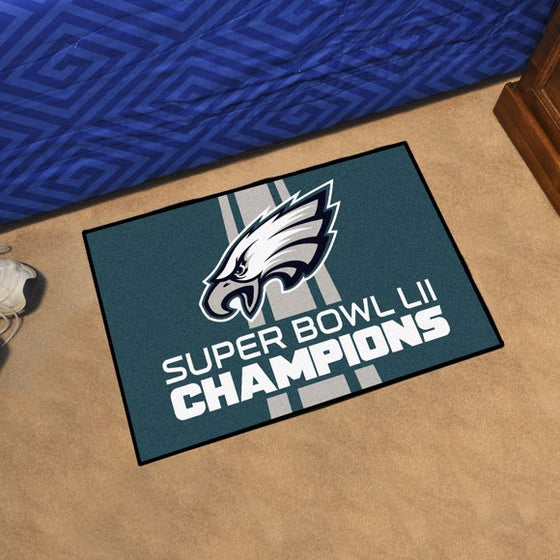 Philadelphia Eagles Super Bowl LII Champions Starter Mat