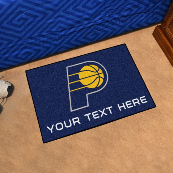 Indiana Pacers Personalized Starter Mat