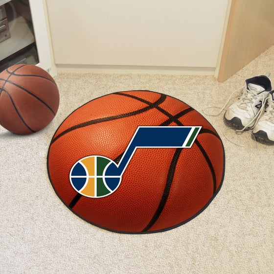 Utah Jazz Basketball Mat