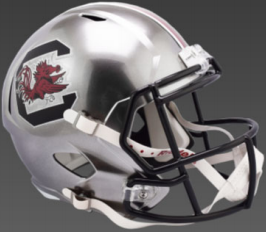 South Carolina Gamecocks Authentic Speed Football Helmet FLASH