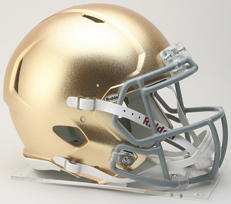 Notre Dame Fighting Irish Speed Football Helmet <B>HydroSkin</B>