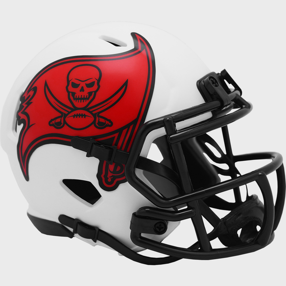 Tampa Bay Buccaneers NFL Mini Speed Football Helmet <B>LUNAR ECLIPSE</B>