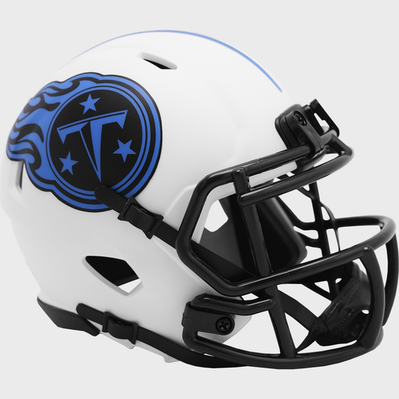 Tennessee Titans NFL Mini Speed Football Helmet <B>LUNAR ECLIPSE</B>