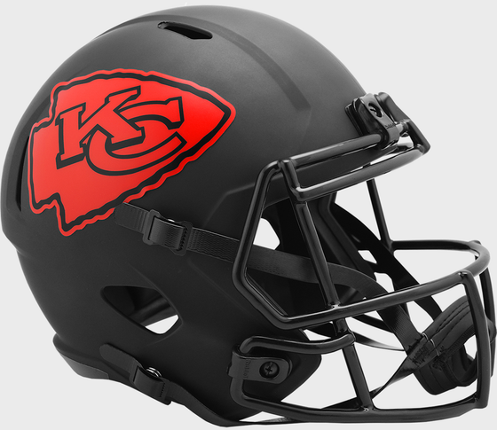 Kansas City Chiefs Speed Replica Football Helmet <B>ECLIPSE </B>