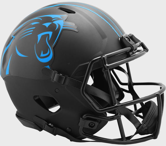 Carolina Panthers Speed Football Helmet <B>ECLIPSE</B>