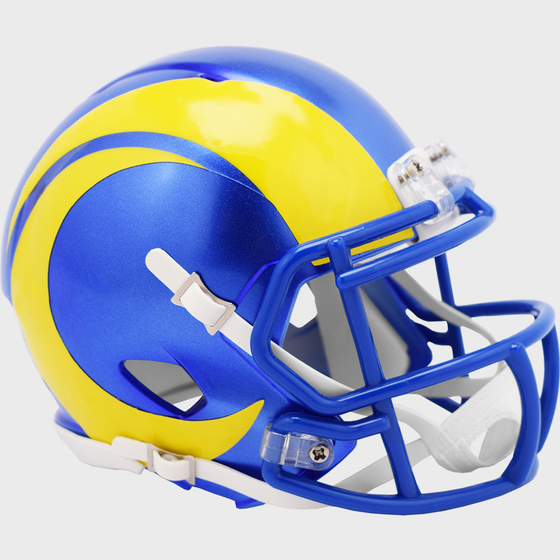 Los Angeles Rams NFL Mini Speed Football Helmet <B>NEW 2020</B>