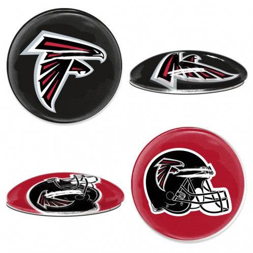 Atlanta Falcons Sports Dotts (1" Round Domed Glass Magnet Set) - 757 Sports Collectibles