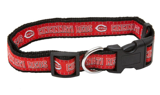 Cincinnati Reds Dog Collar Pets First