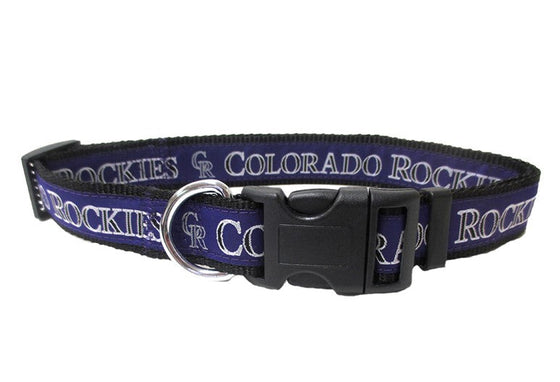 Colorado Rockies Dog Collar Pets First