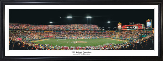Tennessee Volunteers "1998 National Champions" Panorama Photo Print