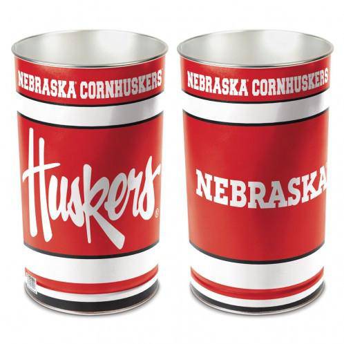 Nebraska Cornhuskers 15" Waste Basket (CDG) - 757 Sports Collectibles