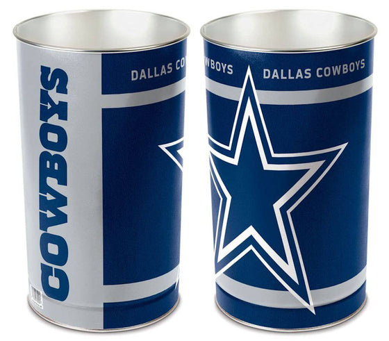 Dallas Cowboys 15" Waste Basket (CDG) - 757 Sports Collectibles