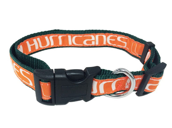 Miami Hurricanes Dog Collar Pets First