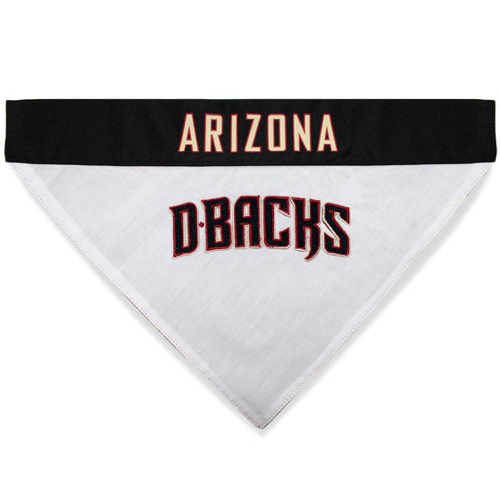 Arizona Diamondbacks REVERSIBLE Dog Bandana Pets First - 757 Sports Collectibles