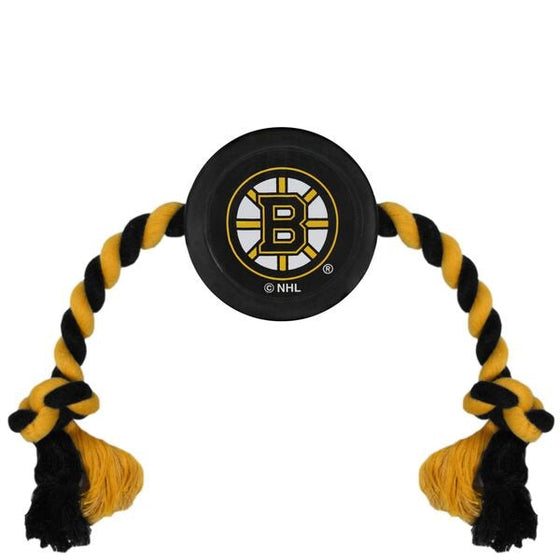 NHL Boston Bruins Hockey Puck Toy Pets First