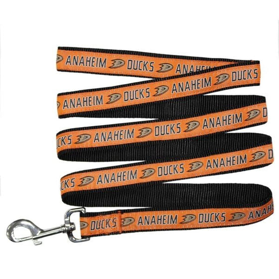 Anaheim Ducks Dog Collar and Leash �������� RIBBON Pets First - 757 Sports Collectibles