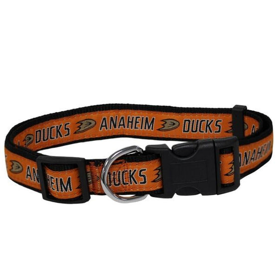 Anaheim Ducks Dog Collar and Leash �������� RIBBON Pets First