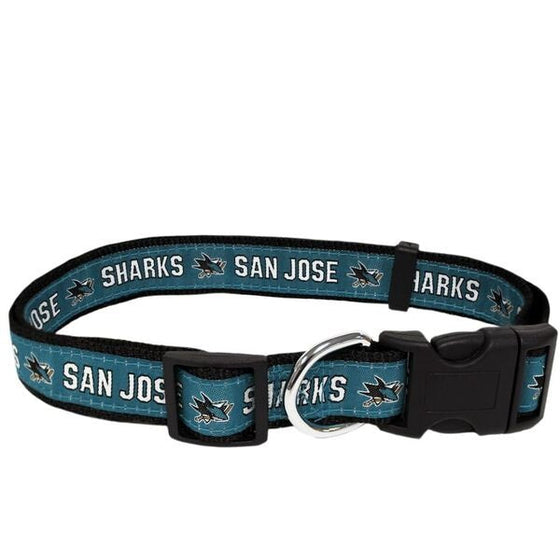 San Jose Sharks Dog Collar Pets First