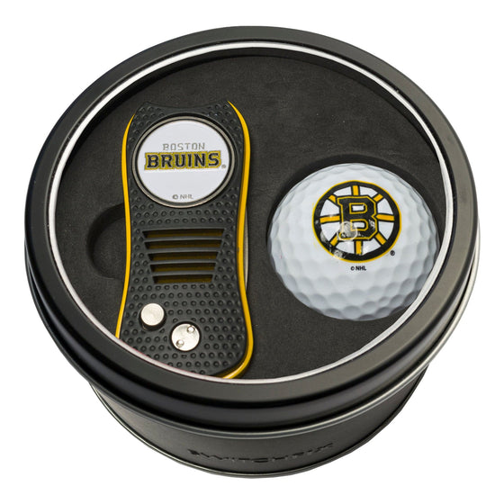 Boston Bruins Tin Set - Switchfix, Golf Ball - 757 Sports Collectibles