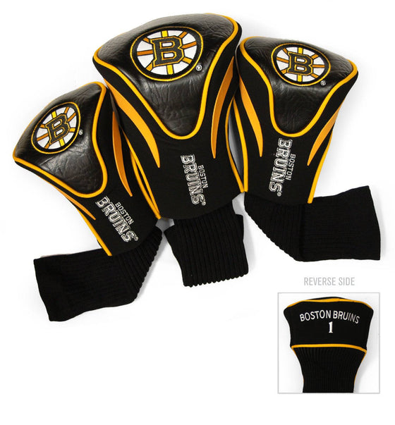 Boston Bruins 3 Pack Contour Head Covers - 757 Sports Collectibles