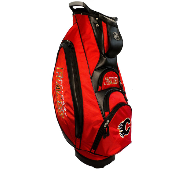 Calgary Flames Victory Golf Cart Bag - 757 Sports Collectibles