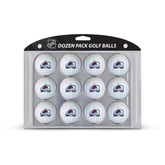 Colorado Avalanche Golf Balls, 12 Pack - 757 Sports Collectibles