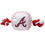 Atlanta Braves Baseball Toy - Nylon w/rope Pets First