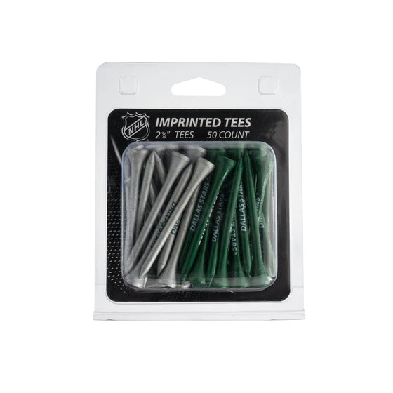 Dallas Stars Pack Of 50 Golf Tees - 757 Sports Collectibles