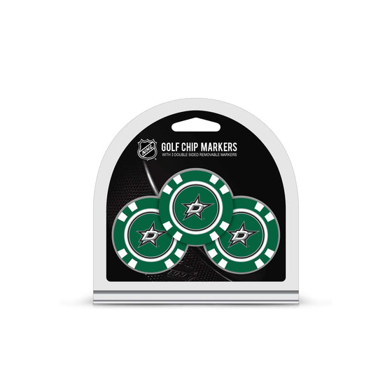 Dallas Stars 3 Pack Golf Chip Ball Markers - 757 Sports Collectibles