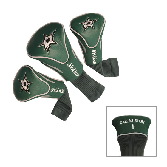 Dallas Stars 3 Pack Contour Head Covers - 757 Sports Collectibles