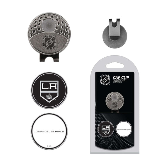 Los Angeles Kings Cap Clip With 2 Golf Ball Markers - 757 Sports Collectibles