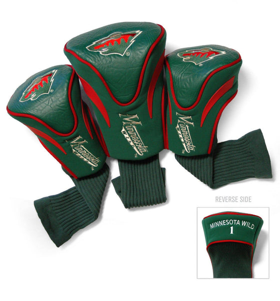Minnesota Wild 3 Pack Contour Head Covers - 757 Sports Collectibles
