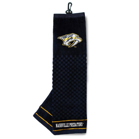 Nashville Predators Embroidered Golf Towel - 757 Sports Collectibles