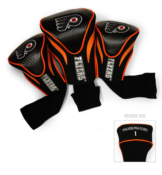 Philadelphia Flyers 3 Pack Contour Head Covers - 757 Sports Collectibles