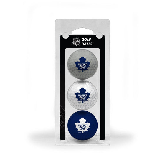 Toronto Maple Leafs 3 Golf Ball Pack - 757 Sports Collectibles