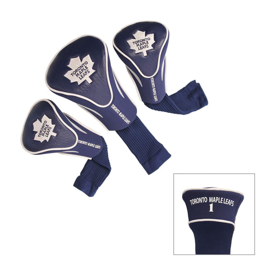 Toronto Maple Leafs 3 Pack Contour Head Covers - 757 Sports Collectibles