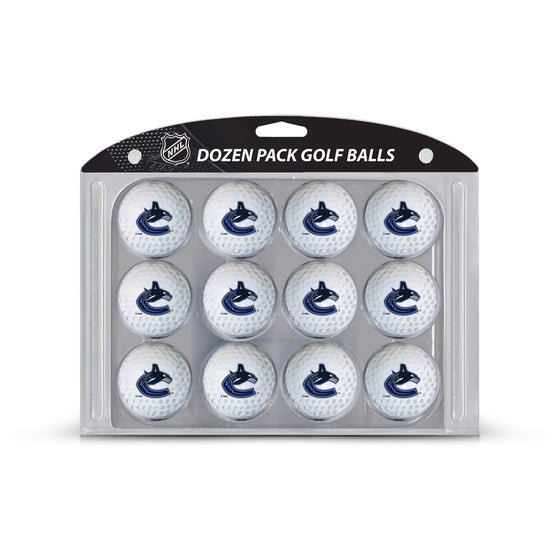 Vancouver Canucks Golf Balls, 12 Pack - 757 Sports Collectibles