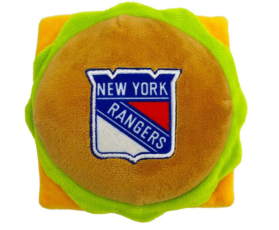 New York Rangers Hamburger Toy Pets First