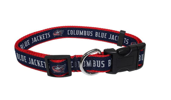 Columbus Blue Jackets Collar Pets First
