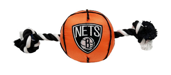 Brooklyn Nets Nylon Basketball Toy Pets First