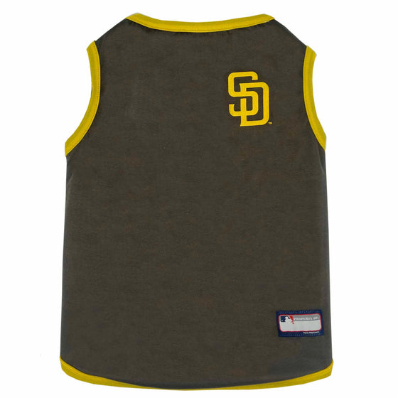 San Diego Padres Dog Reversible Tee Shirt by Pets First - 757 Sports Collectibles