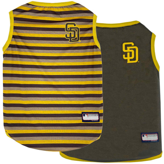 San Diego Padres Dog Reversible Tee Shirt by Pets First