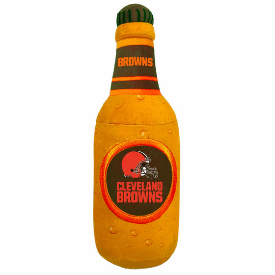 Cleveland Browns Beer Bottle Toy by Pets First