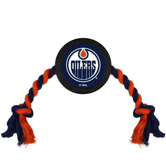 NHL Edmonton Oilers Hockey Puck Toy Pets First