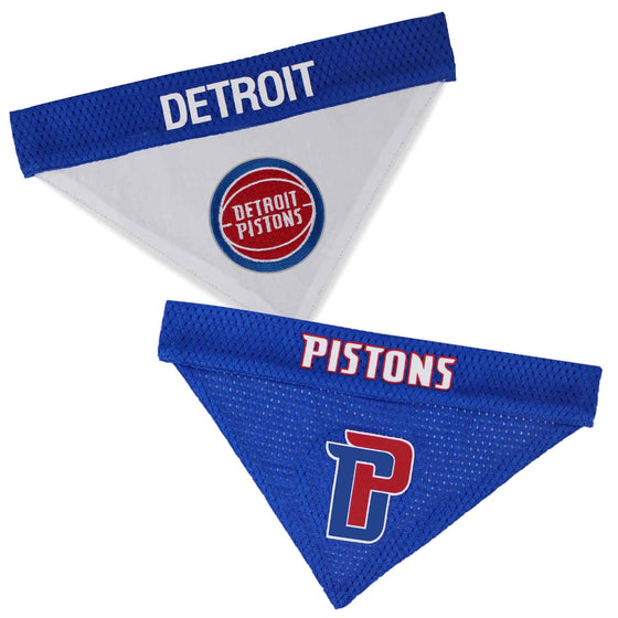 Detroit Pistons Reversible Bandana Pets First